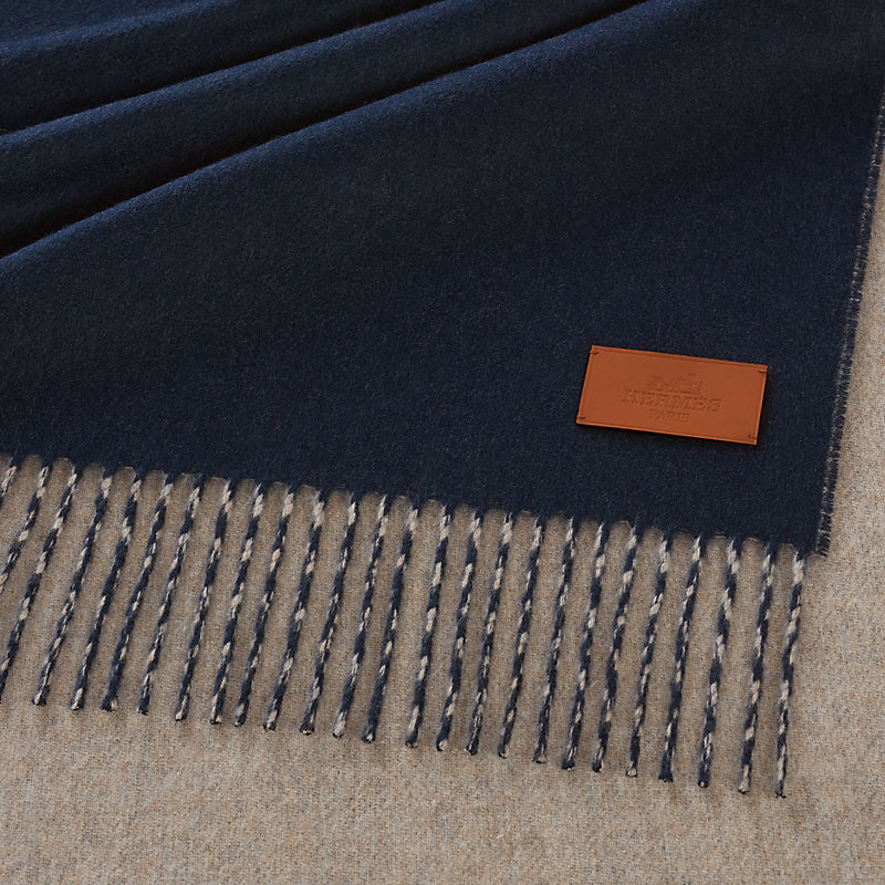 Double Face stole - Brown | Hermès Singapore